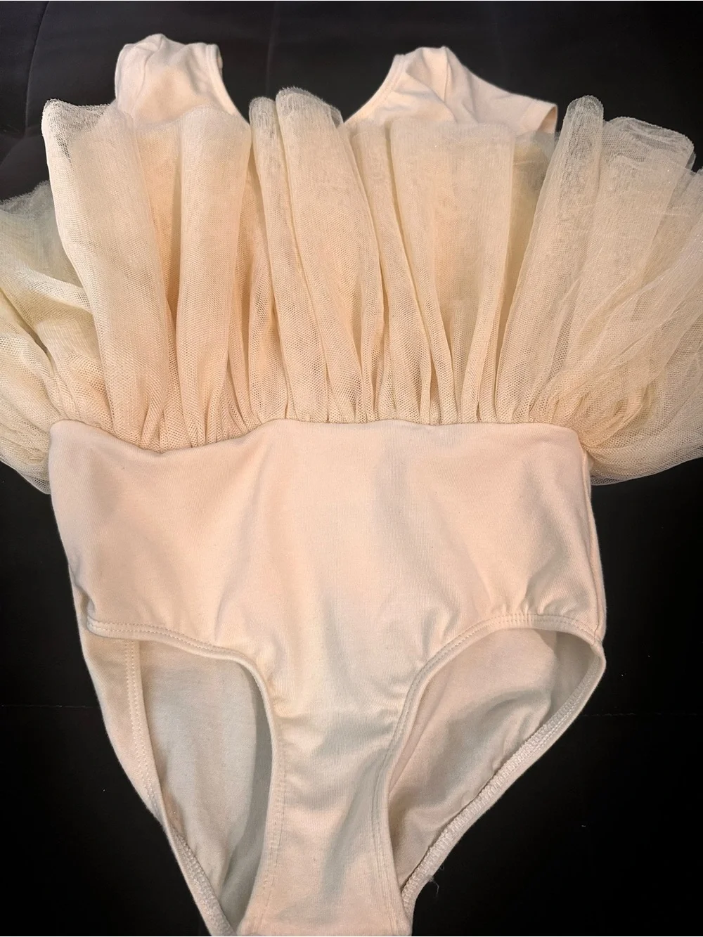 Bloch Yellow Tulle Ballet Leotard Dress